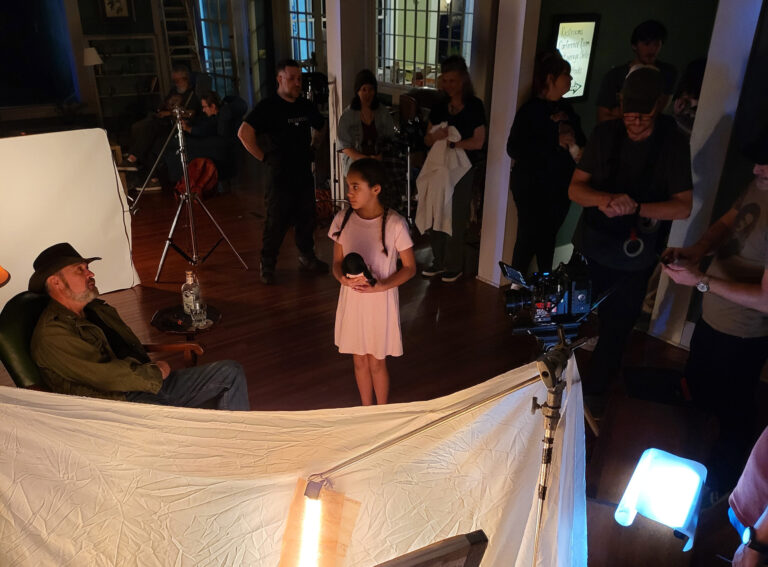 Behind the scenes
