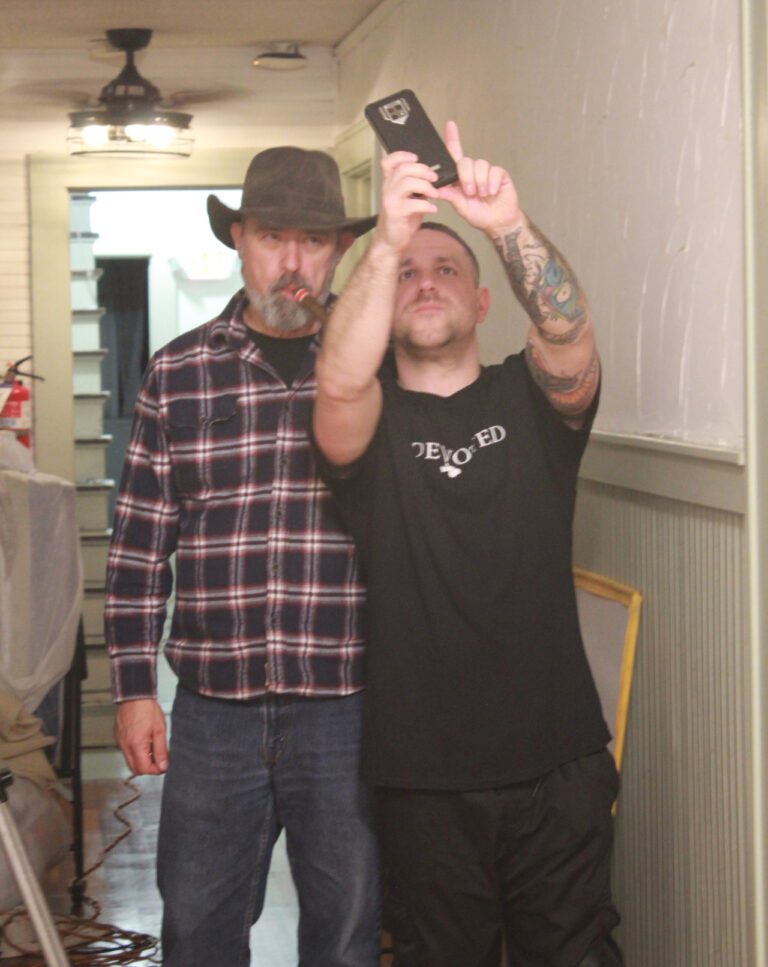 Behind the scenes